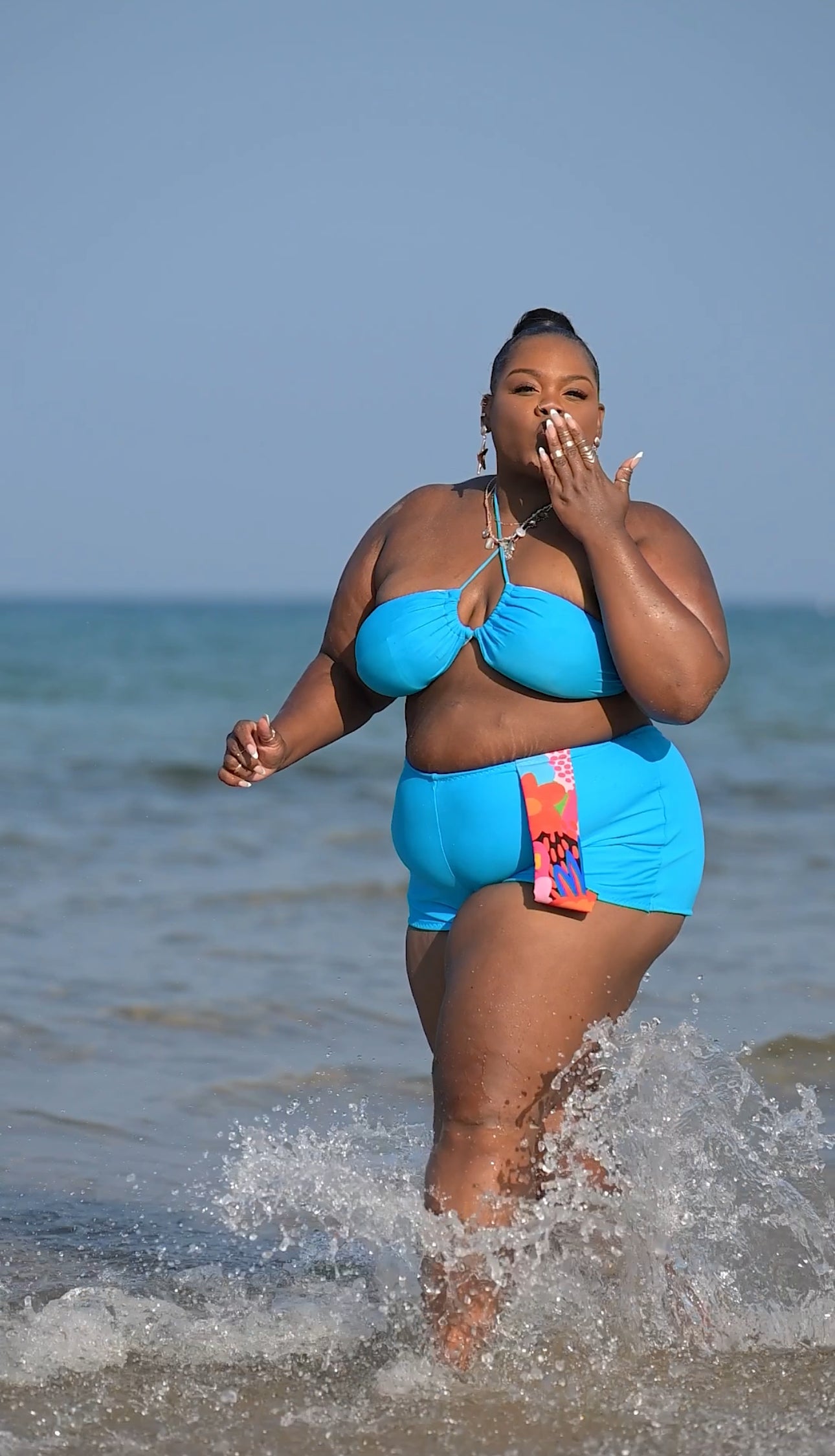 Barbados Bantu Top & Swim Shorts