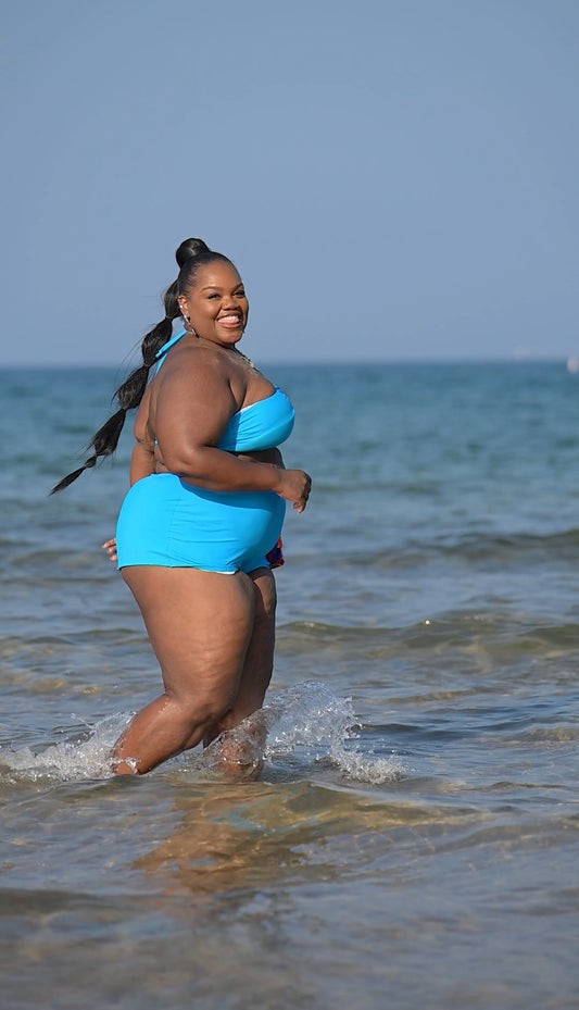 Barbados Bantu Top & Swim Shorts